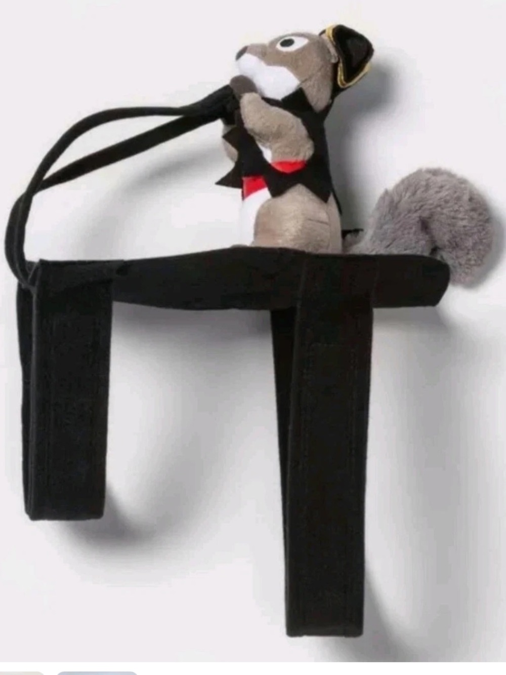 Plush Pirate  Puppet Costume for dog – Black